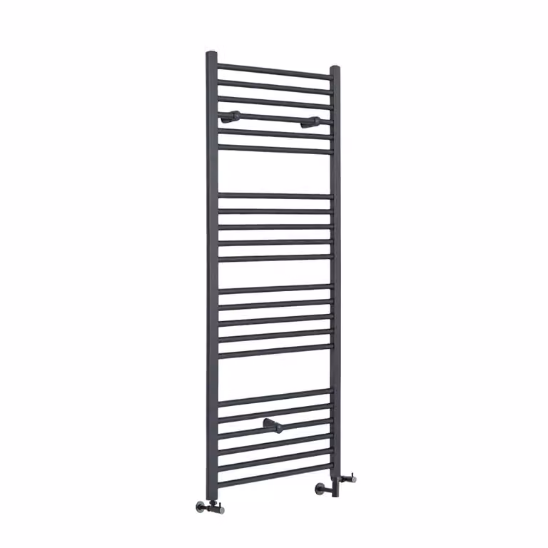 Scaldasalviette Misto Piatto - Termoarredo Bagno Antracite - 1600 x 600mm - 740W - Artle