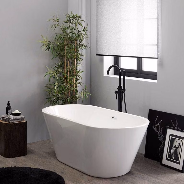 Vasca da bagno ovale in acrilico 150 cm | Allegra