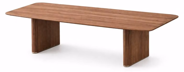 Tavolino da caffè in legno, mobile per il soggiorno, tavolino di design