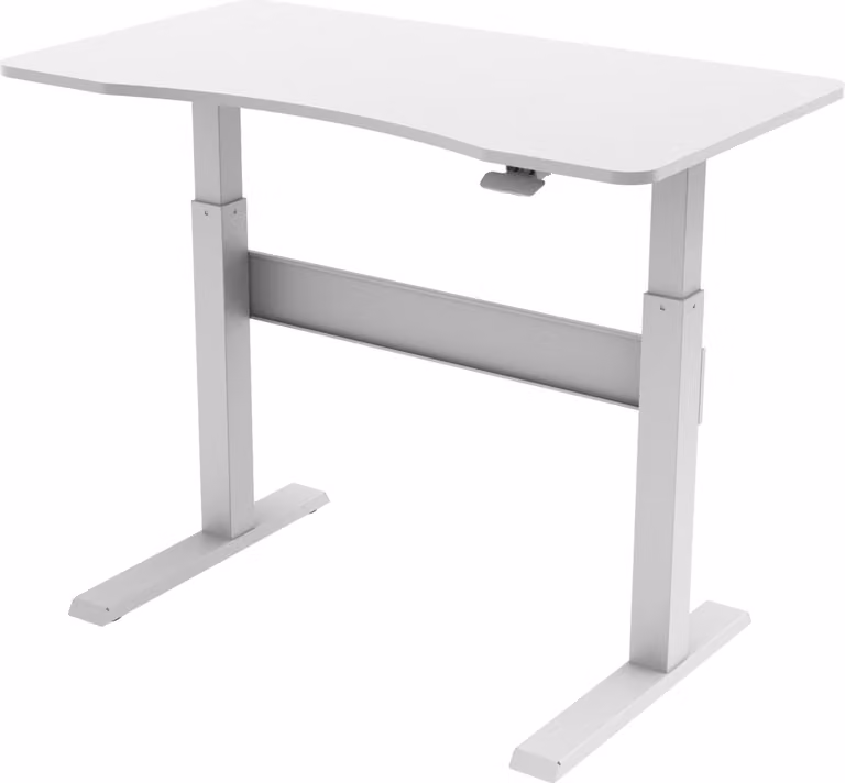 Scrivania sit-stand - Tavolino per laptop - Regolabile in altezza - 120 x 67,5 cm