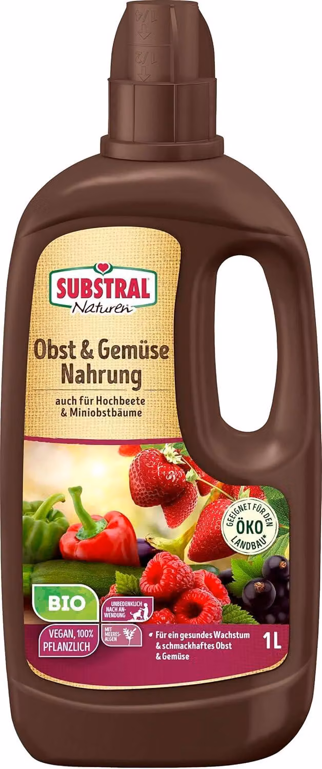 SUBSTRAL® Naturen® 84720 SUBSTRAL® Naturen®Obst- & Gemüsedünger 1,0 l