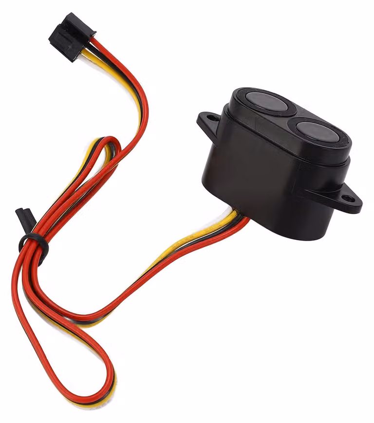 Sensore a ultrasuoni per la misurazione della distanza, grado di protezione IP67, alimentazione da 3,3V a 12V DC, portata da 2 a 200 cm, interfaccia IIC