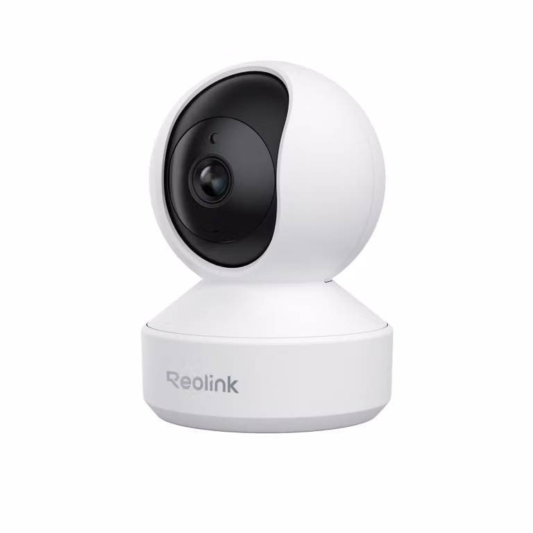 Reolink E1 Pro, telecamera di sorveglianza 2K+ 5MP PT Indoor 2.4/5 GHz WiFi per interni, rilevamento persone/animali domestici, vista a 360°, tracciamento automatico, audio a 2 vie