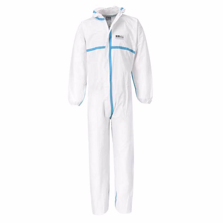 Portwest ST60 Tuta antistatica BizTex Classe 4/5/6 Bianco Taglia XXL