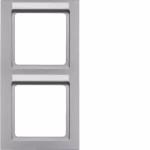 Berker 10526094 RA 2F da incasso M BSF Q3 in alluminio laccato