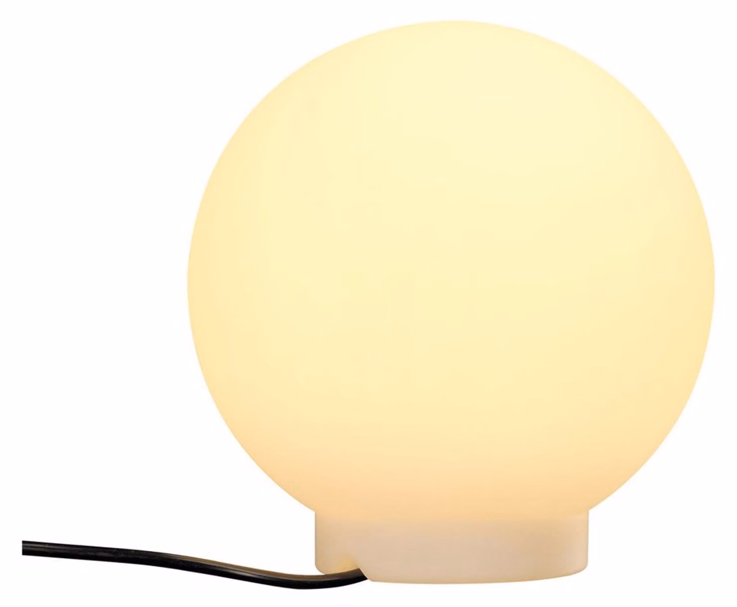 Rotoball Lampada da terra a sfera bianca rotonda Ø25 cm IP44 E27