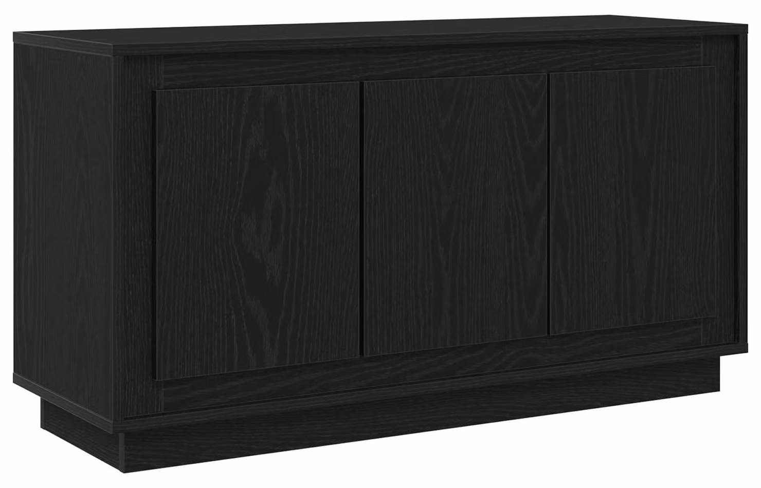 Credenza Rovere Nero 102 x 35 x 55 cm Legno multistrato