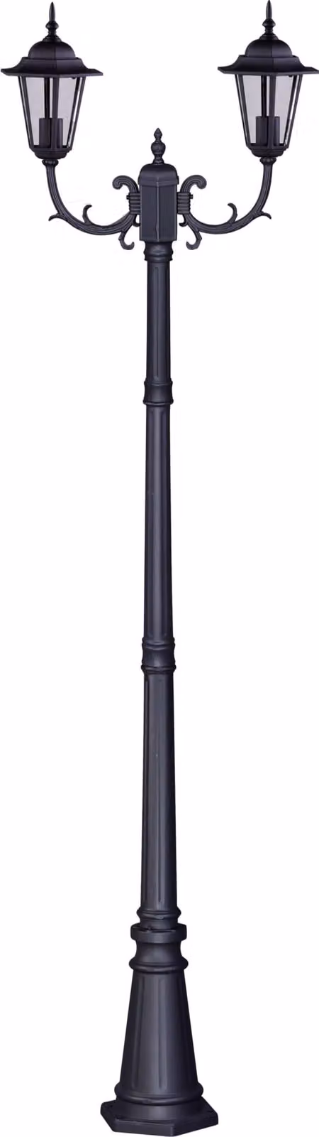 Lampada da giardino nera lampione Kaja LOZANA K-7064A2/2 NERO