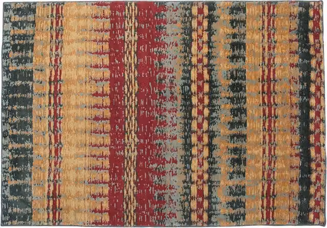 Tappeto Beliani in poliestere con design astratto moderno e multicolore L: 230 cm, P: 160 cm