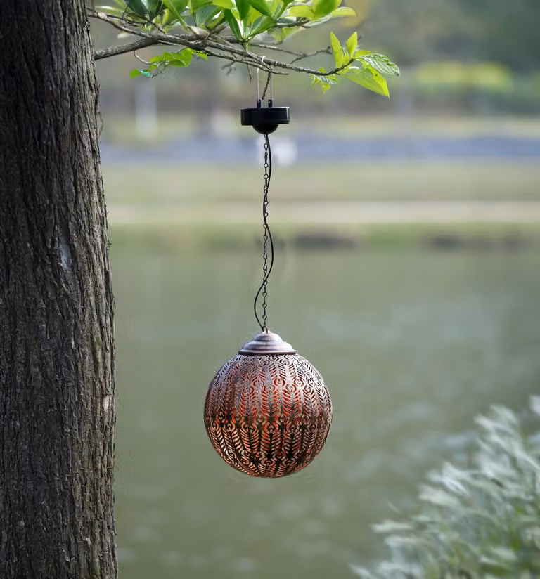 Northpoint lampade solari orientali luce gioco crepuscolare sensore esterno IP44 lampada a sospensione