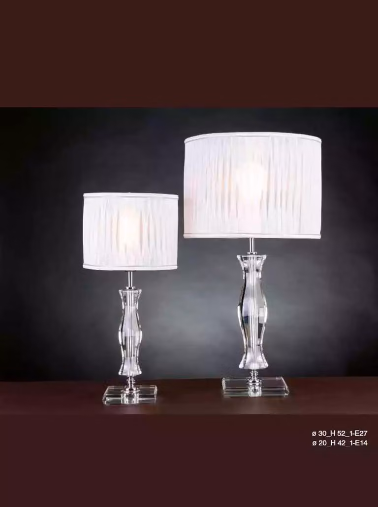 Leuchte Kristall Lampe Tischlampe Weiß Steh Nachttisch Schreibtisch