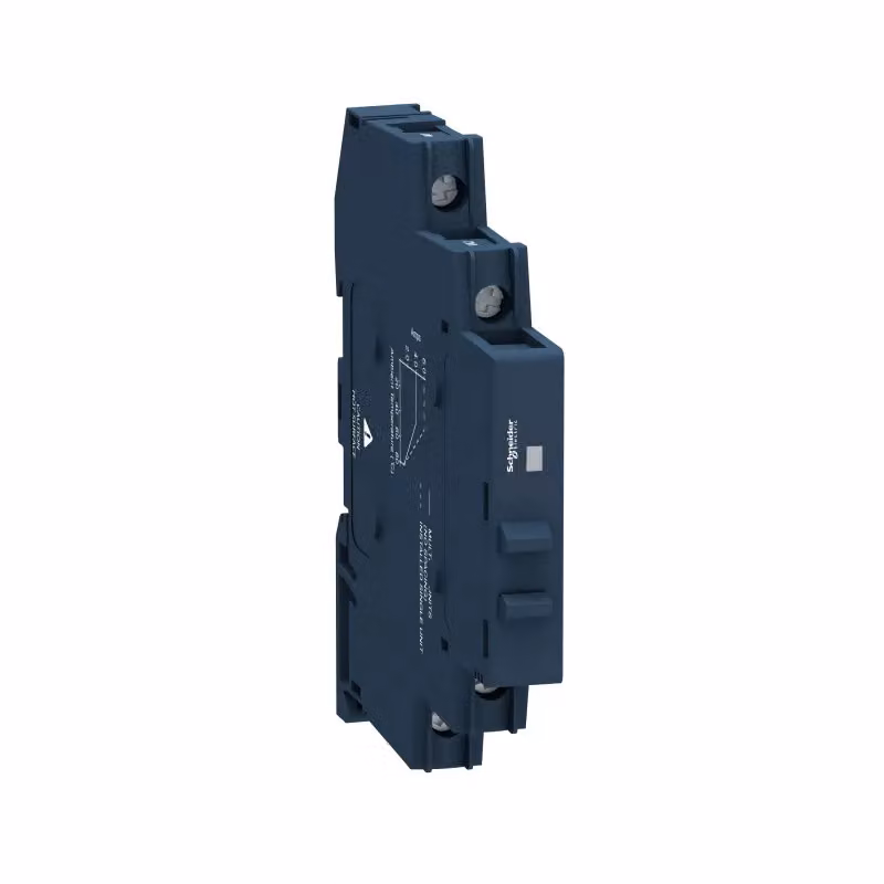 Relè a semiconduttori Schneider Electric SSM, 1 contatto normalmente aperto, 6 A, 600 V, morsetto a vite (SSM1A36BD)