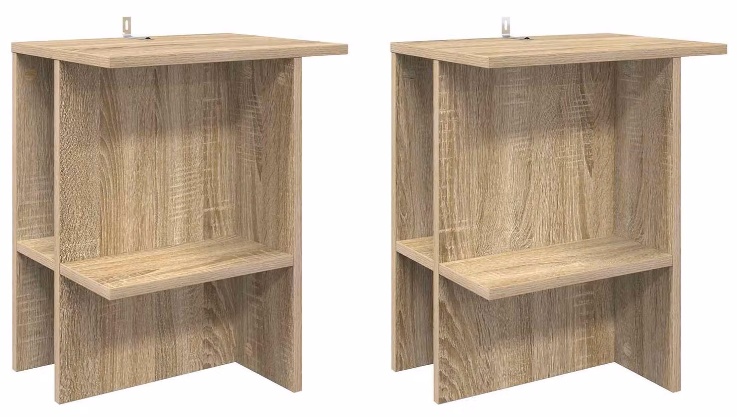 Tavolino da salotto 2 pcs Rovere Sonoma 40 x 30 x 49 cm