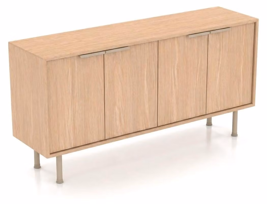 Mobile contenitore in legno, stile moderno, per ufficio, cassettiera, armadio, design minimalista
