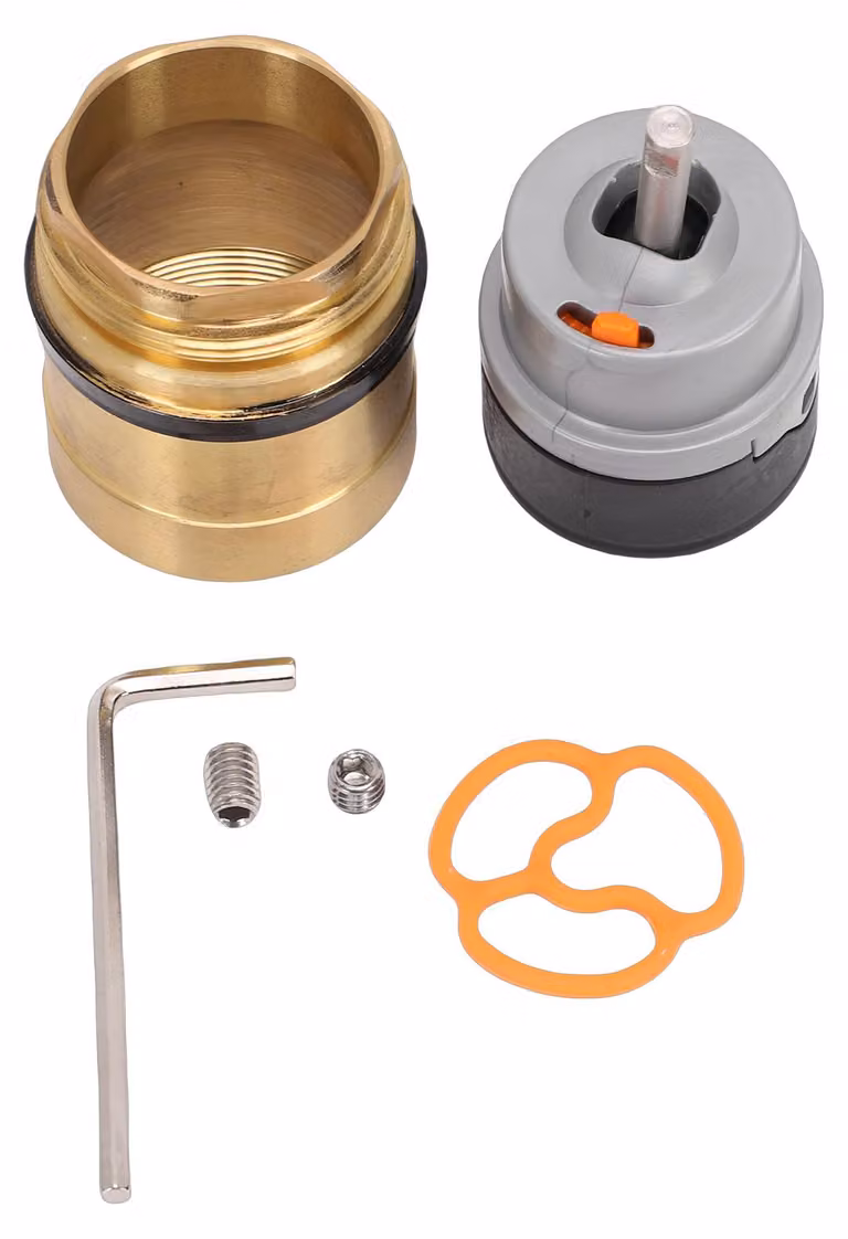 Kit valvola a cartuccia per rubinetto RV RP50587, ricambio per rubinetto monocomando Delta DST da cucina e bagno, 36 mm