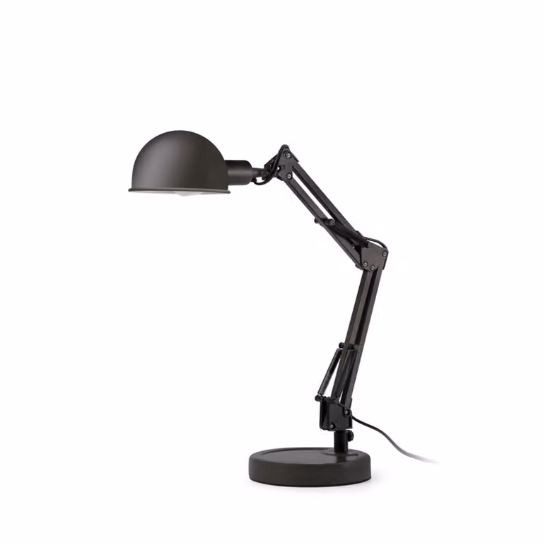 Lampada da tavolo per ufficio BAOBAB E14 Nero