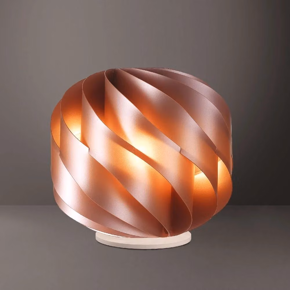 Lampada da tavolo IPERBRIKO LAP in plastica color rame, L 40 cm x P 39 cm x H 30 cm – 2