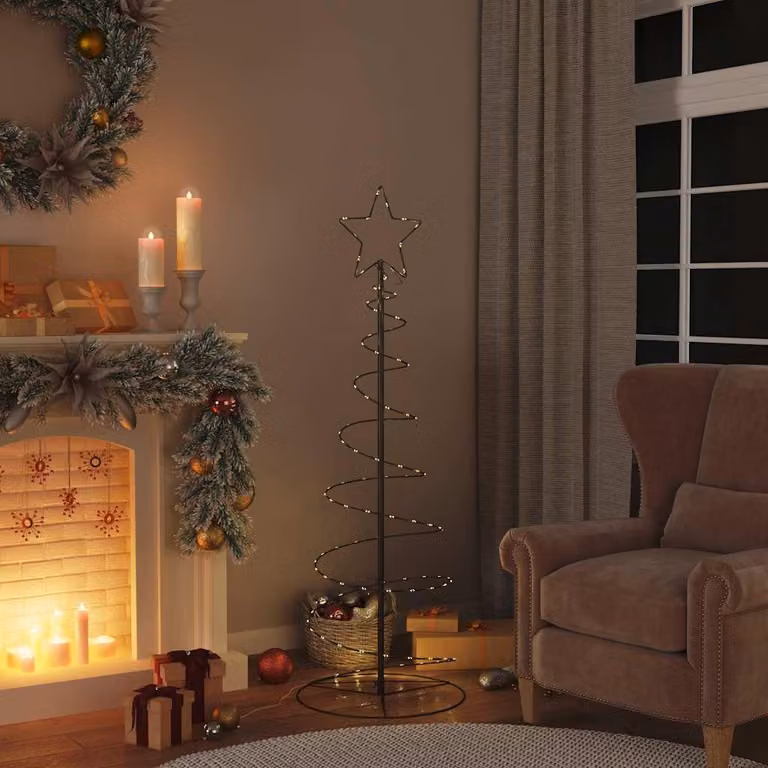 Maison Exclusive - Albero di Natale LED 100 LED bianco caldo 150 cm