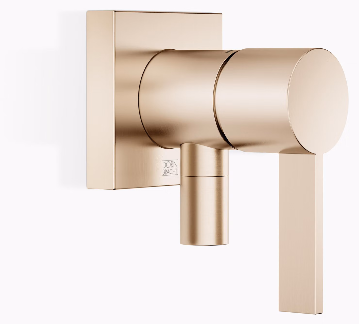 Dornbracht mitigeur monocommandé encastré avec plaques de recouvrement, avec raccordement de douche intégré, 36046970-27, 36046970-27