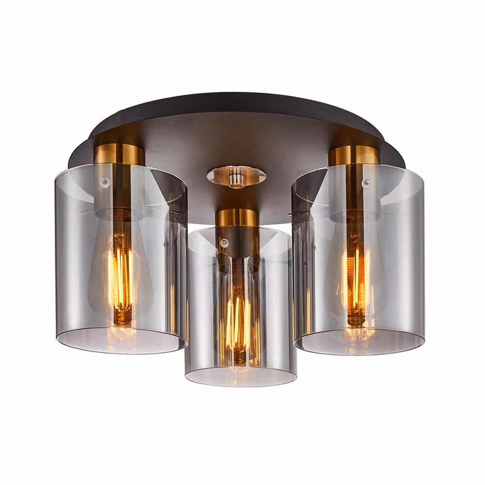 SARDO SPL-5581-3SC-BRO-SG Plafoniera Italux