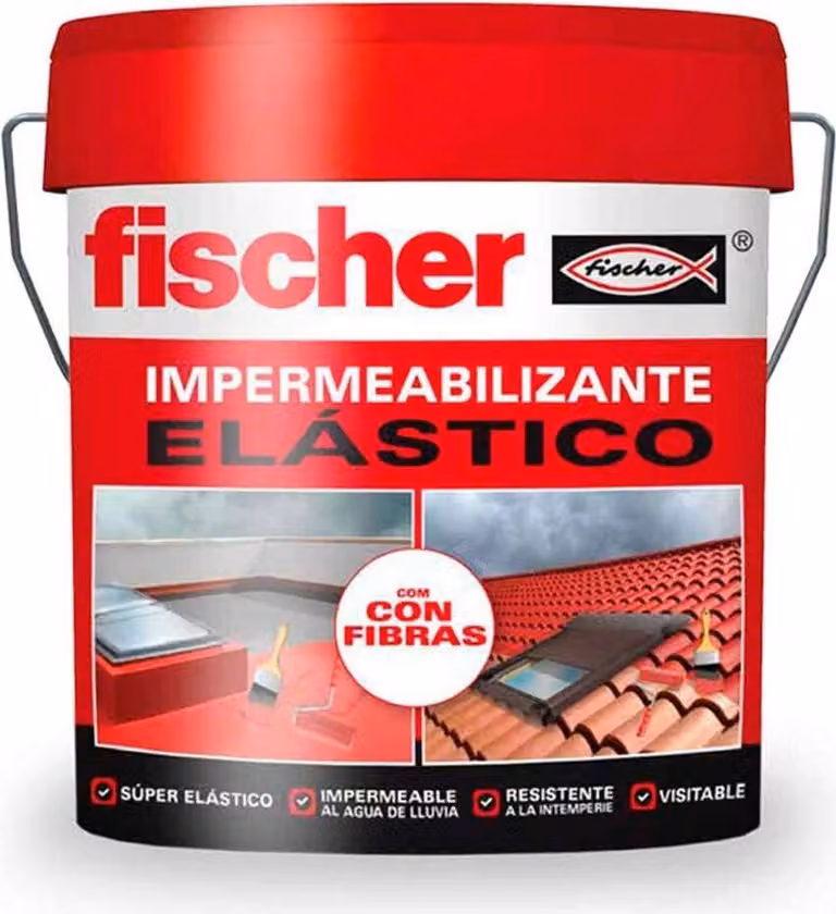 Impermeabile Fischer Elastico Rosso 15 L
