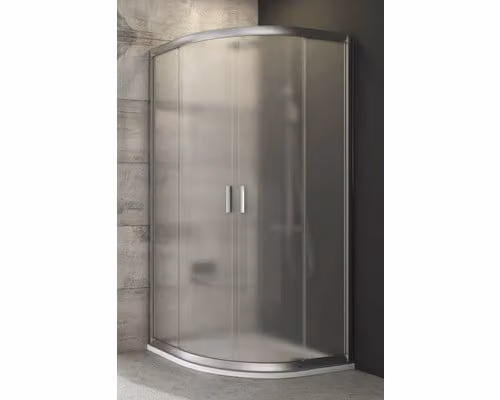 Cabina doccia Ravak Blix BLCP4-80 satinato+Grape doppia porta 3B240U00ZG