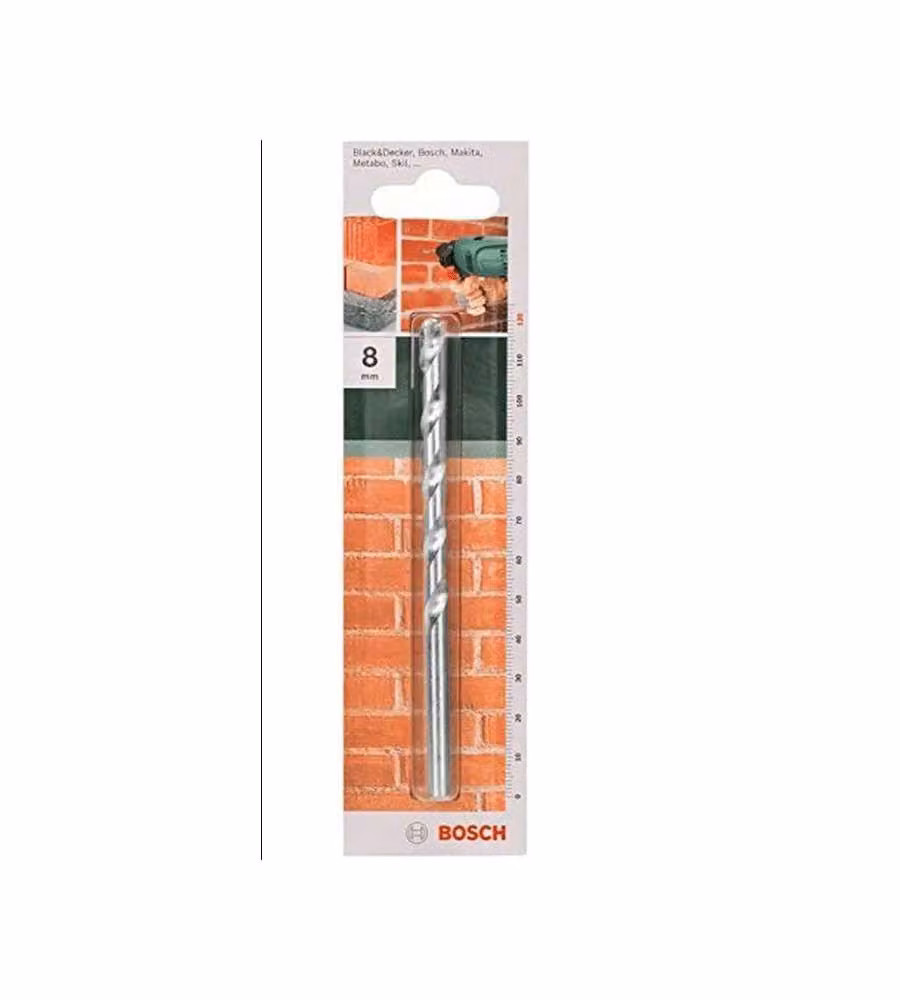 Bosch Punta per Pietra 8 mm - Foratura Muratura 80x120 mm - Grey