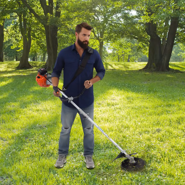 Tagliaerba a scoppio, 42,7 cc - Multifunzione 3-in-1 - Potenza: 1,25 kW - Ideale per giardino e bosco