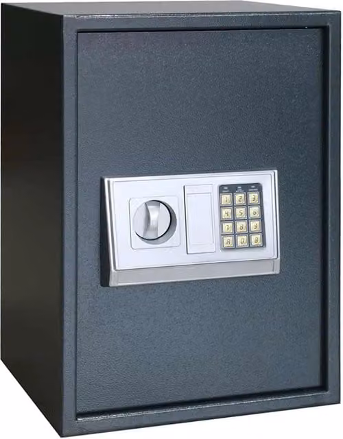 Cassetta di sicurezza digitale Grigio scuro 35 x 31 x 50 cm 42011308