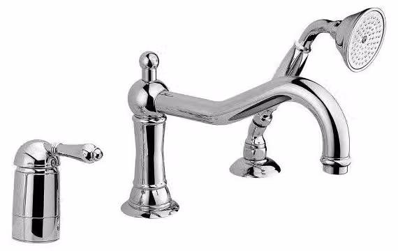 CASA39 Nicolazzi Cinquanta Monocomando Rubinetto bordo vasca da bagno 3449 CR 75