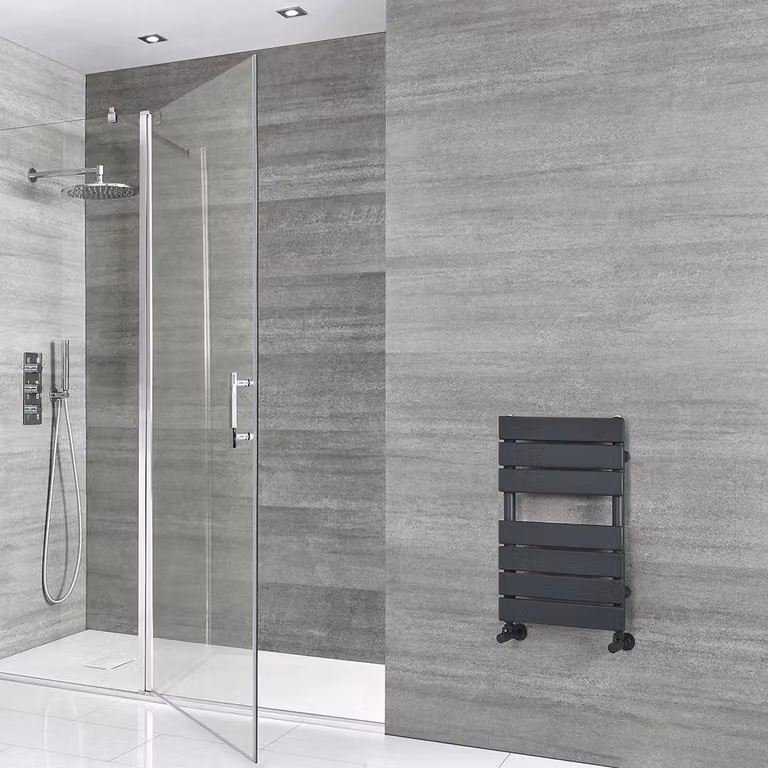 Scaldasalviette di Design - 600mm x 400mm - Antracite - Lustro