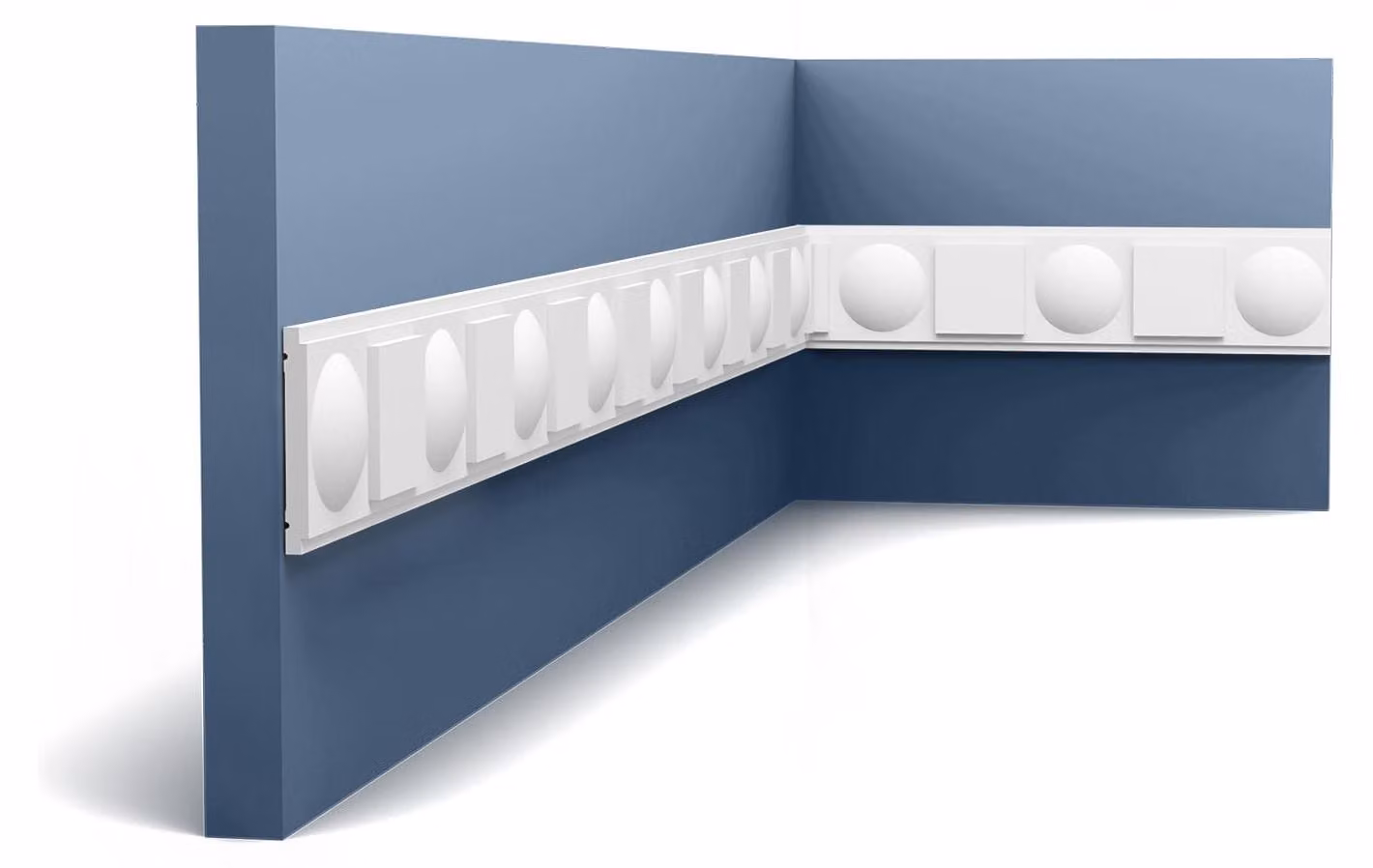 Orac Decor P9902-box LINK: listelli decorativi a parete, confezione da 20 pezzi | 40 metri