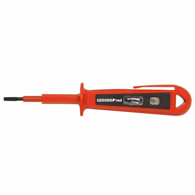 GEDORE rosso R38121312 Tester di fase max.250 V Slot 3 mm 135 mm, 3301419
