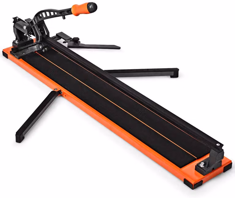 COSTWAY Tagliapiastrelle manuale, tagliapiastrelle manuale / lunghezza di taglio 90 cm / spessore di taglio 14 mm / angolo da 0° a 60° 36" / 110x25x18cm