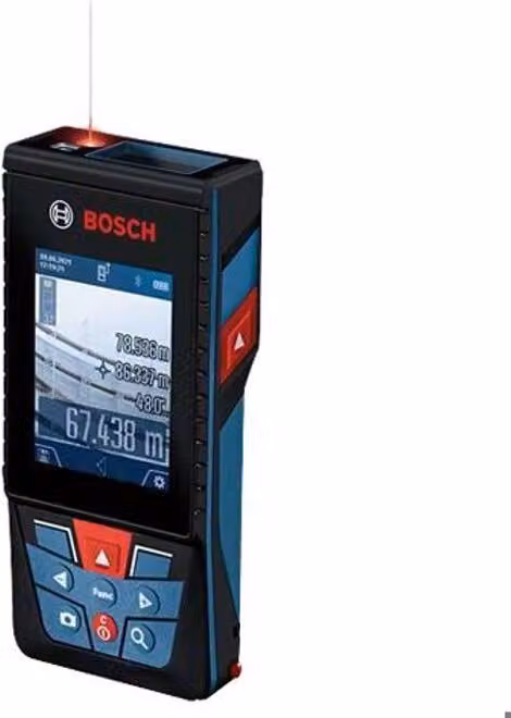 Telemetro laser Bosch Professional GLM 150-27 C, Bluetooth, portata 0,08 - 150,00 m, incl. cavo micro USB e custodia