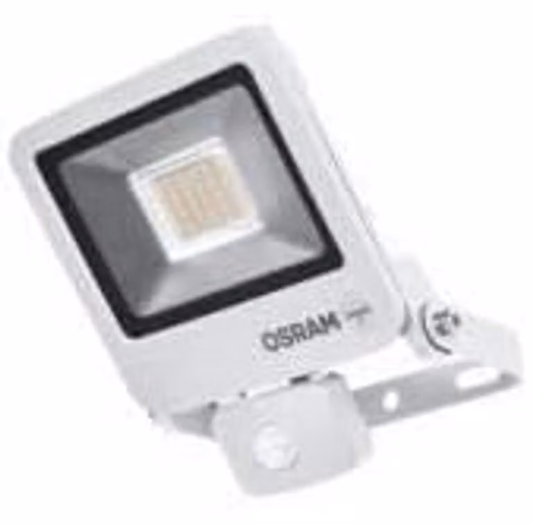Osram Endura, Applique da esterno, Bianco, Alluminio, IP44, Garage, I