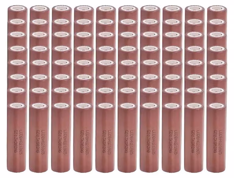 Batterie al litio, capacità 3000mAh, corrente di scarica 30A, confezione da 80 pezzi, 3,7 V