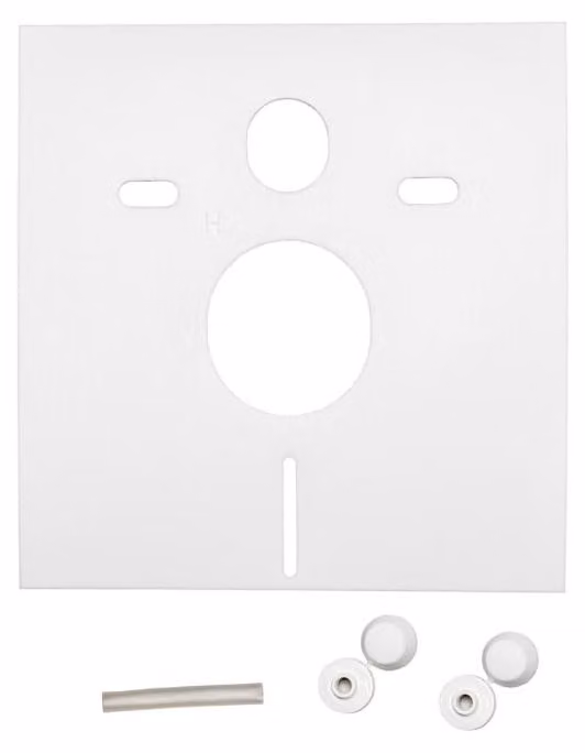 Kit di isolamento acustico Sturotec per WC sospeso e bidet sospeso, spessore 4 mm