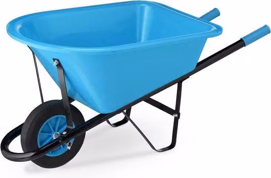 Passeggino in metallo con parti in plastica, 10 kg, blu/nero