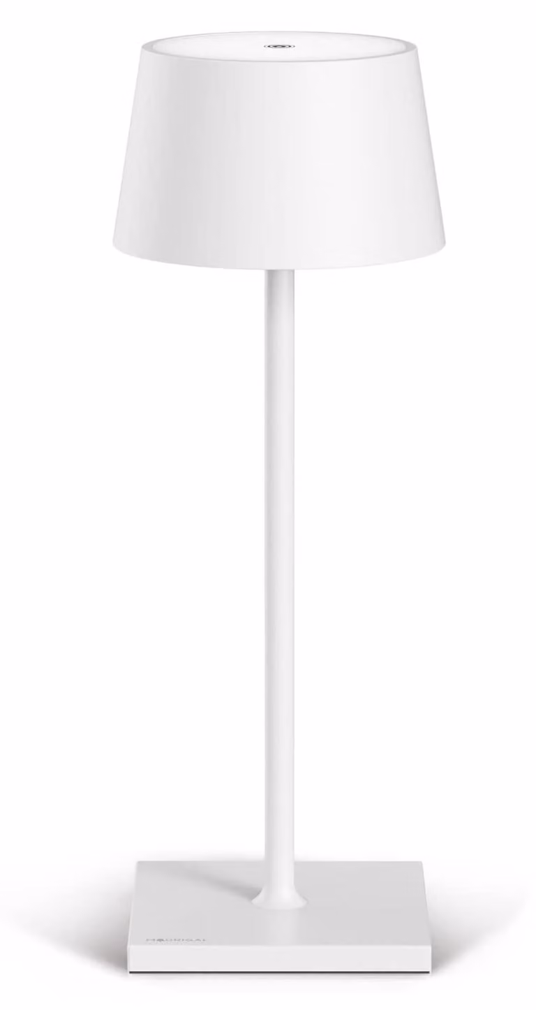 Lampada da tavolo senza fili, elegante - Lampada da tavolo LED - Lampada da tavolo ricaricabile a batteria, senza fili, dimmerabile con controllo touch - Lampada da tavolo ricaricabile tramite USB-C - Lampada da tavolo a batteria, adatta per l'esterno - B