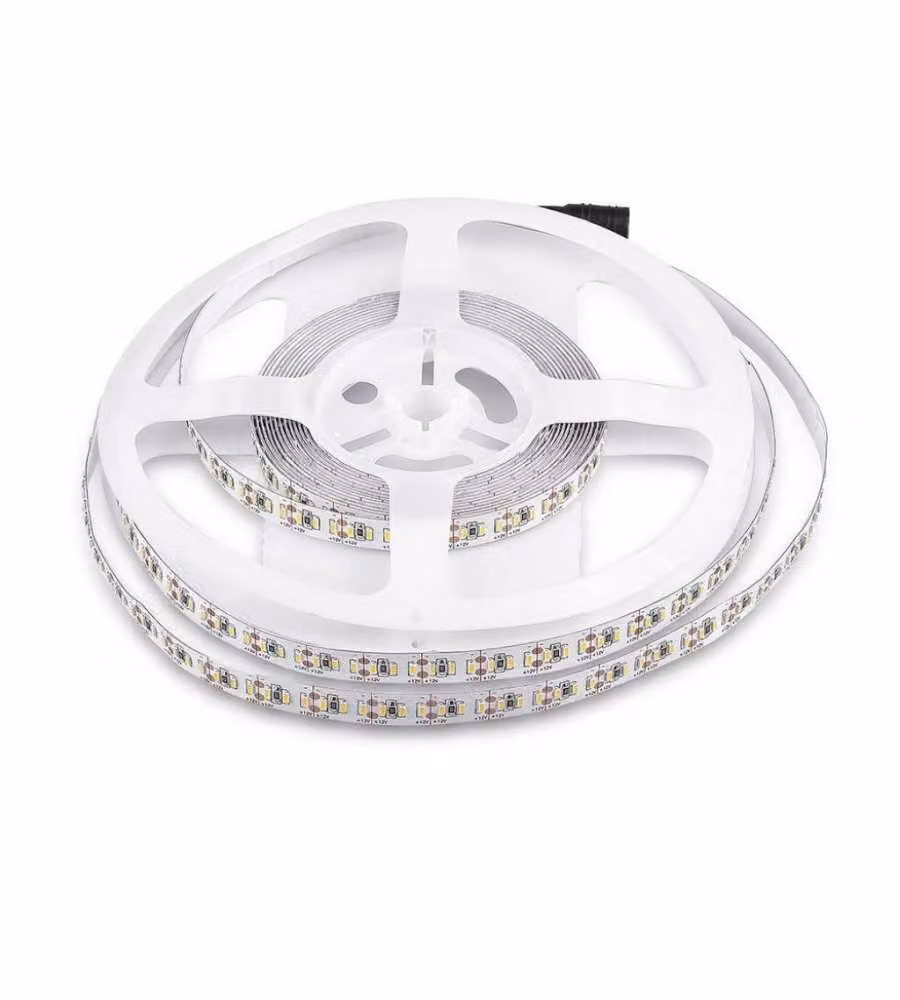 Strip LED SMD3014 18W/m 5m 204 LED/m 12V 3000K IP20 10mm