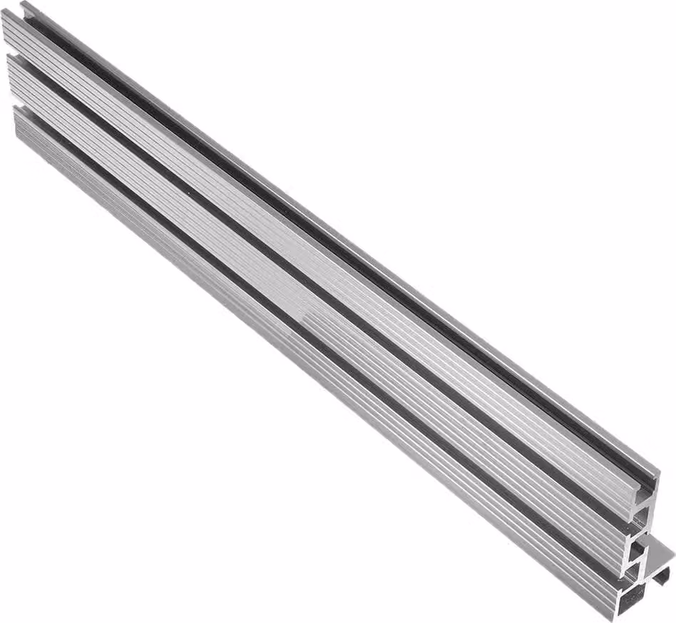 Guida con scanalatura a T per la lavorazione del legno - Guida obliqua in alluminio da 800 mm - Staffa scorrevole - Connettore per scanalatura - Per tavolo da taglio e sega circolare - Verde/viola