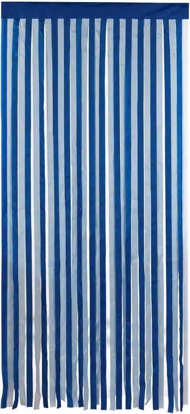 Zanzariera a righe blu e bianche 90 x 200 cm