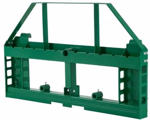 VEVOR Telaio per Forca per Pallet da 1270 mm per Minipala, Carico 1814 kg, Colore Verde, in Acciaio