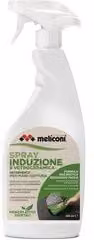 Detergente spray Meliconi Green per piano cottura a induzione e vetroceramica, Bianco, 500 ml