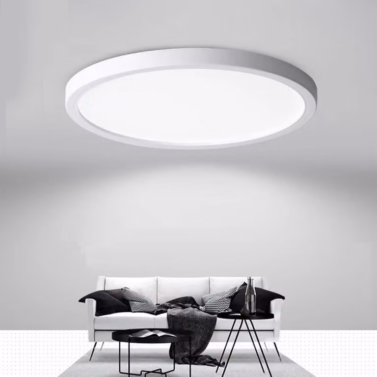 AC85-265V 6W 9W 13W 18W 24W Plafoniera LED Plafoniera moderna per cucina camera da letto bagno - Bianco caldo 9W
