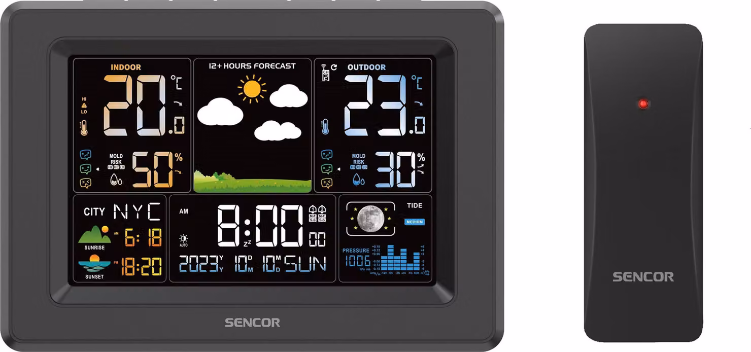 Stazione meteorologica SENCOR SWS 4500 con sensore wireless