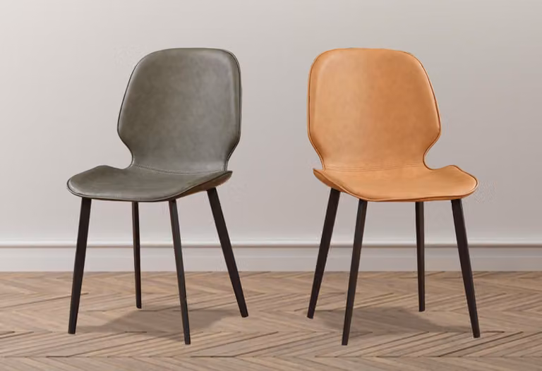 Sessel Stuhl 1x Esszimmer Lounge Sitz Polsterstuhl Kunstleder Fernseh Lehnstuhl