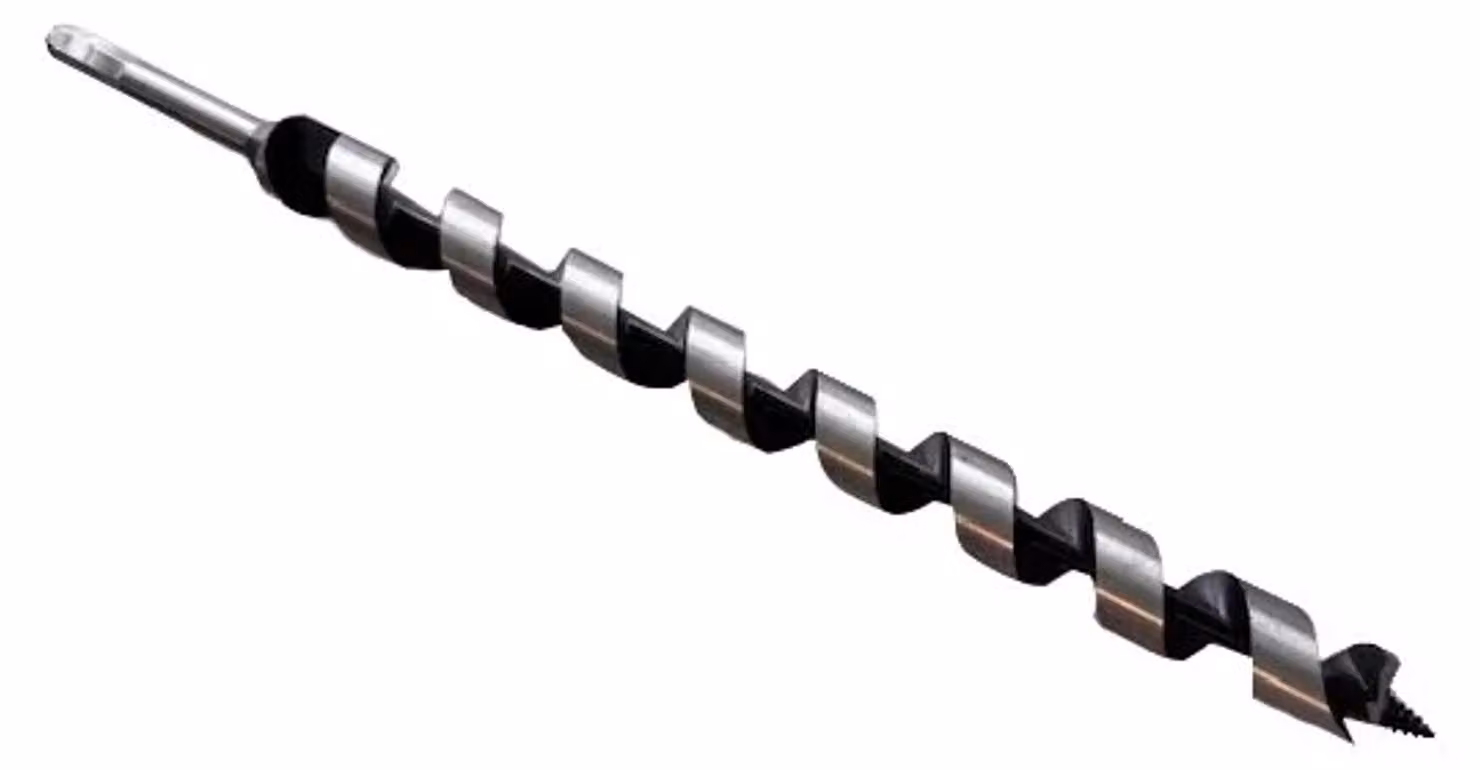 Trapano a spirale professionale diametro 28 mm lunghezza 460 mm con punta autoavvolgente e gambo 12 mm per fori puliti e precisi in materiali duri