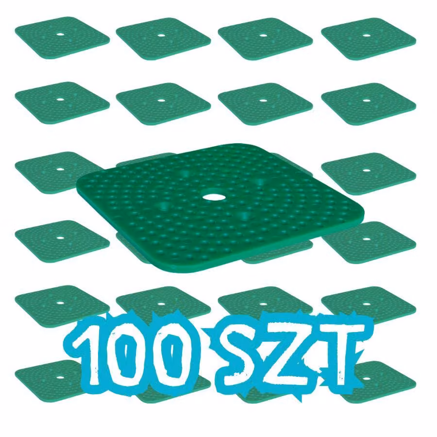 Tamponi di montaggio SOLID fino a 10 tonnellate 100x100 mm spessore 3 mm 100 pz